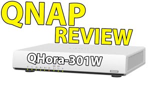 QNAP QHora-301W Wi-Fi 6 Dual-port 10GbE SD-WAN Router Review - YouTube