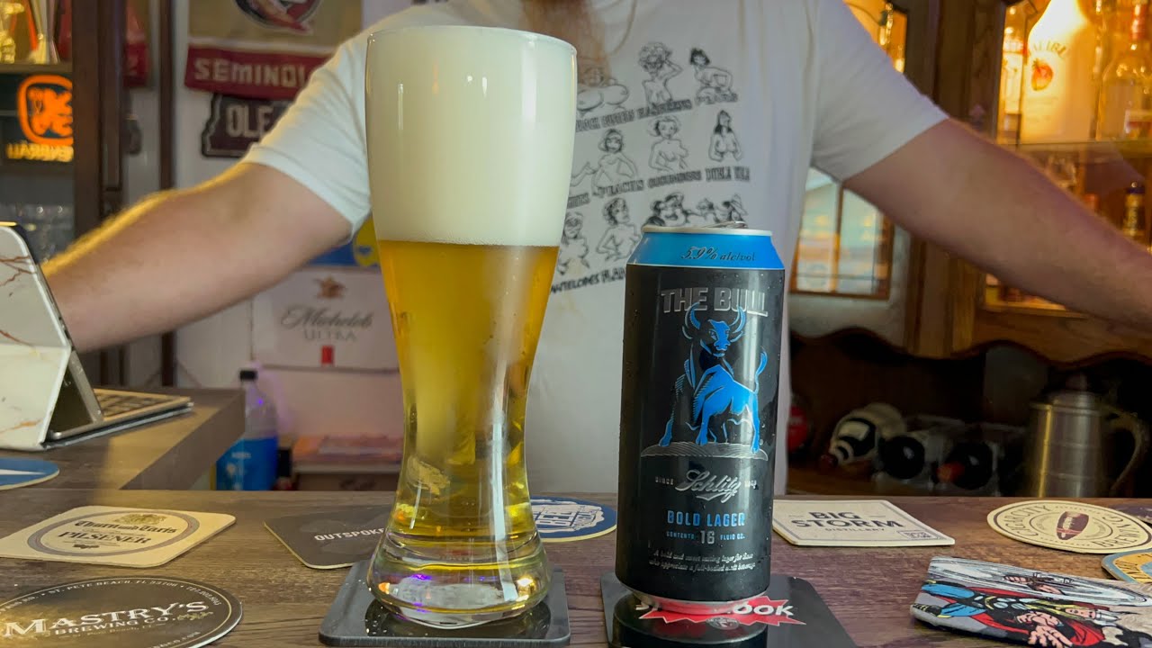 Schlitz The Bull - Malt Liquor - Pabst Brewing Co - 5.9%abv - YouTube