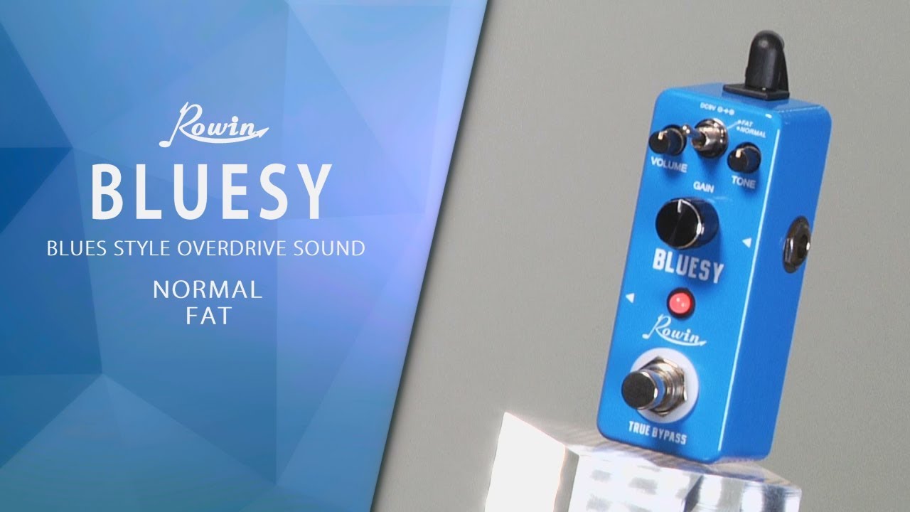 ROWIN / ギターエフェクターBLUESY - YouTube