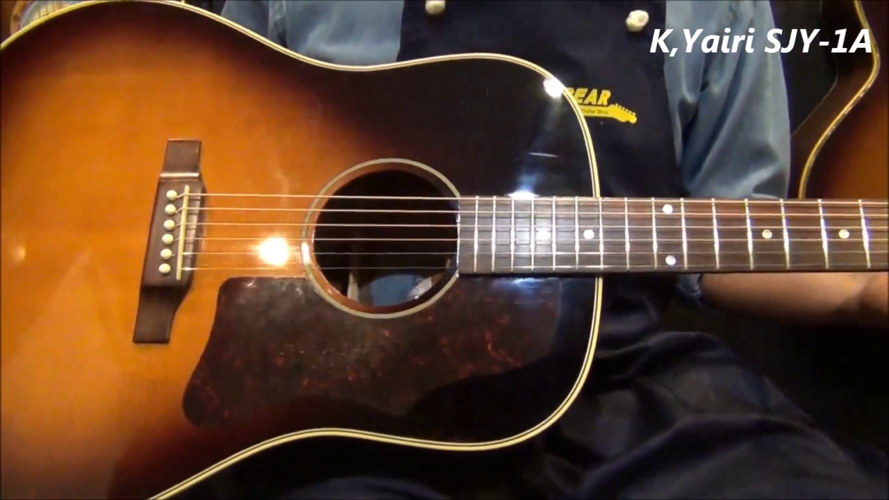 K.Yairi SJY-1A（島村楽器コラボモデル）【オットリーヤ動画】 - YouTube