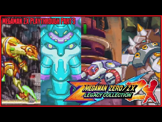 Mega Man Zero/ZX Legacy Collection – Mega Man ZX Playthrough Part