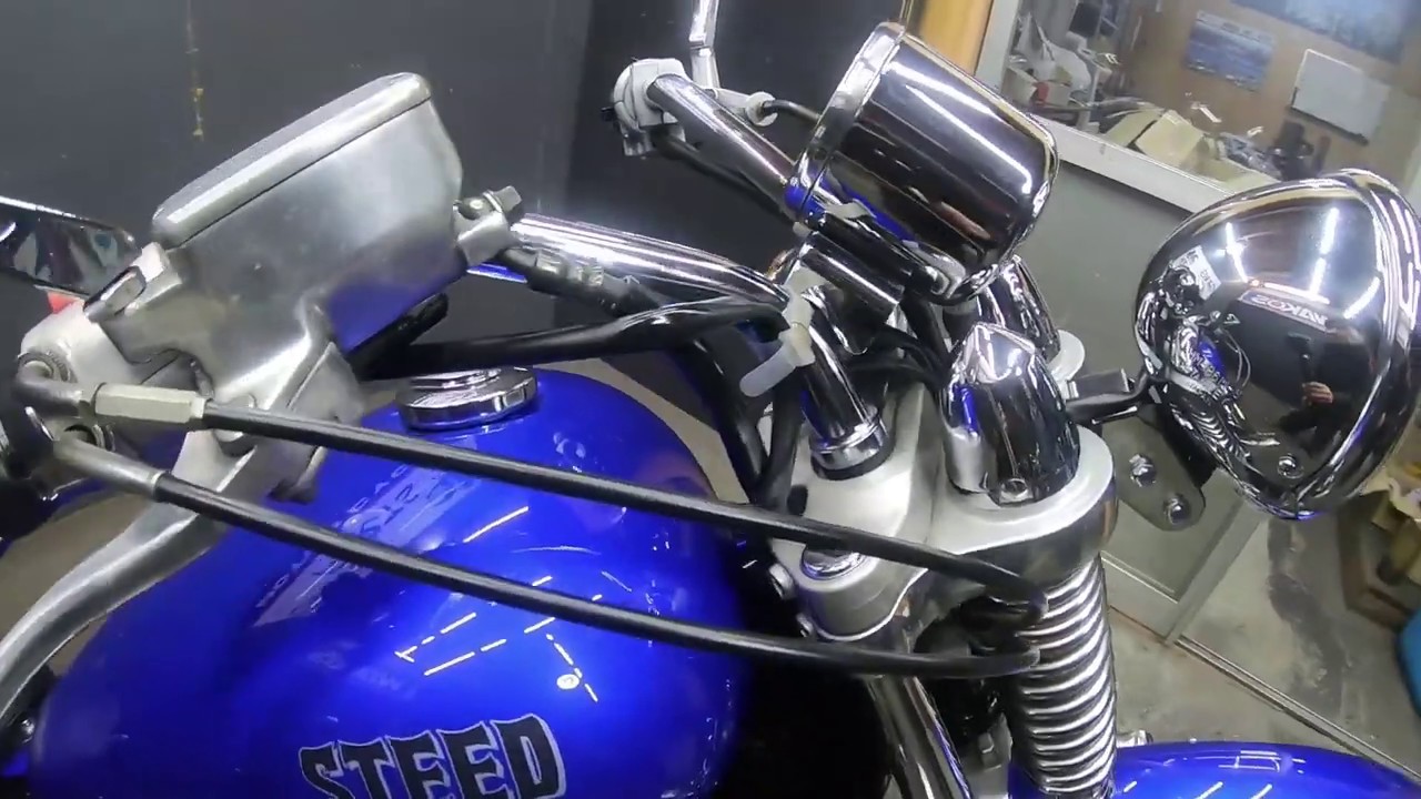 スティードVLSスプリンガータンク送料込み スティードVLSスプリンガー