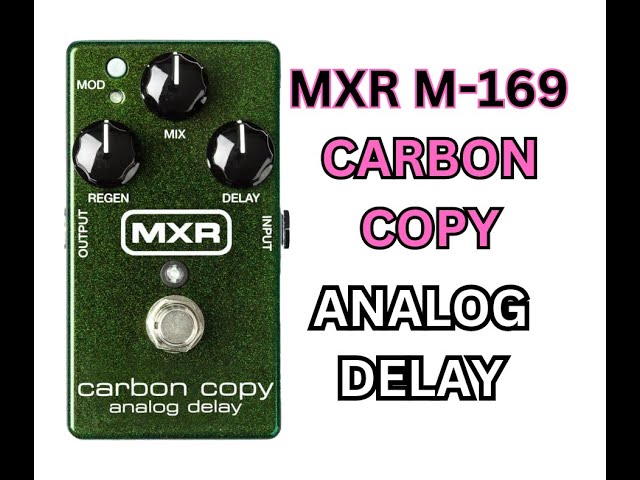 CAJ AC/DC StationⅢ＆MXR M169 carbon copy Amazon.com: MXR M169