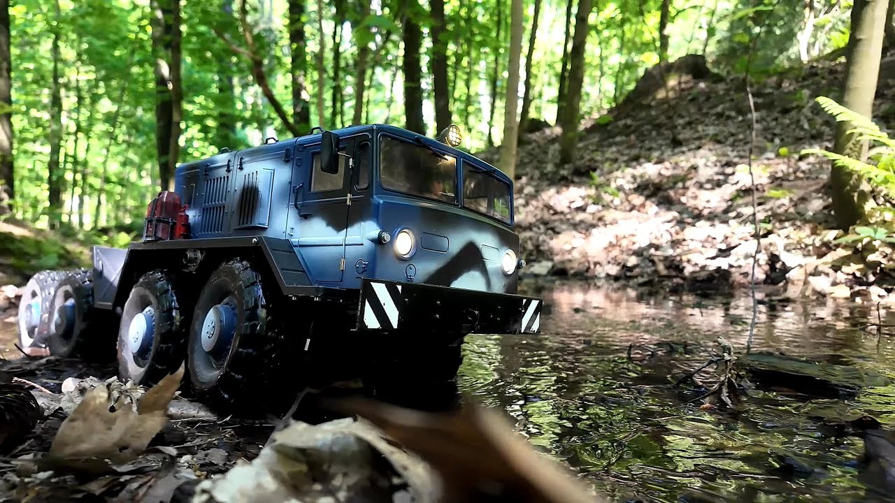 BC8 MAMMOTH CROSS RC MAZ 537 FIRST RIDE - YouTube