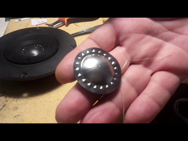 美品音良好 JBL 035Ti マッチドDCRツィーター4312BMK2より外し 美品音良好