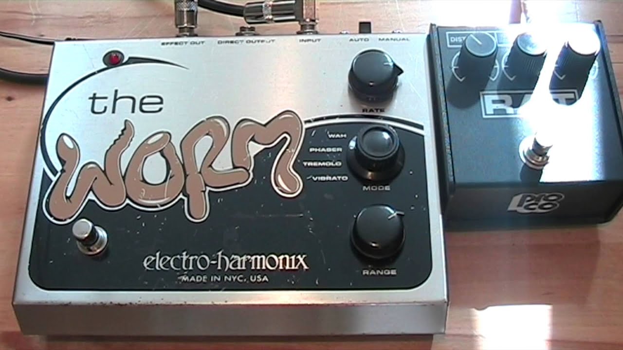 Electro Harmonix Worm - YouTube
