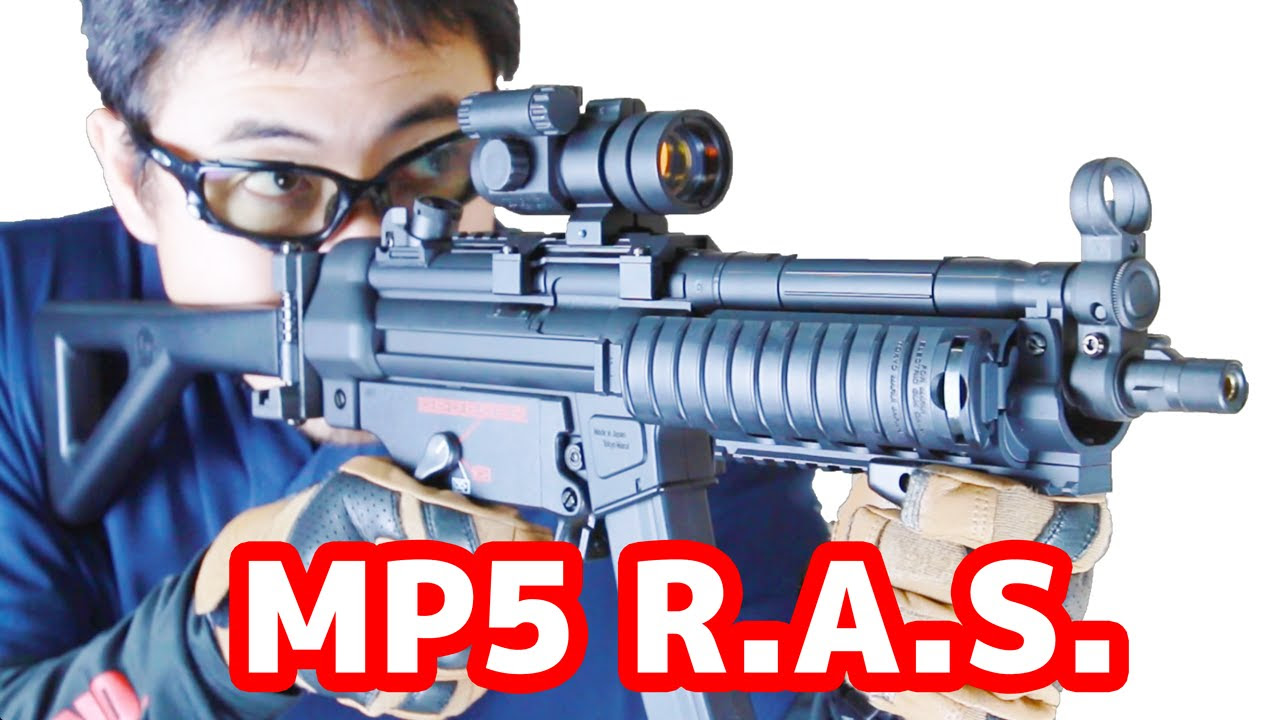 Tokyo Marui H&K MP5 R.A.S. Electric Gun Review #249 - YouTube