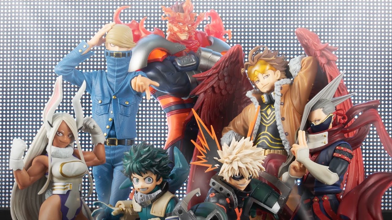 一番くじ僕のヒーローアカデミア意志フィギュア5体セミコンプリートセット