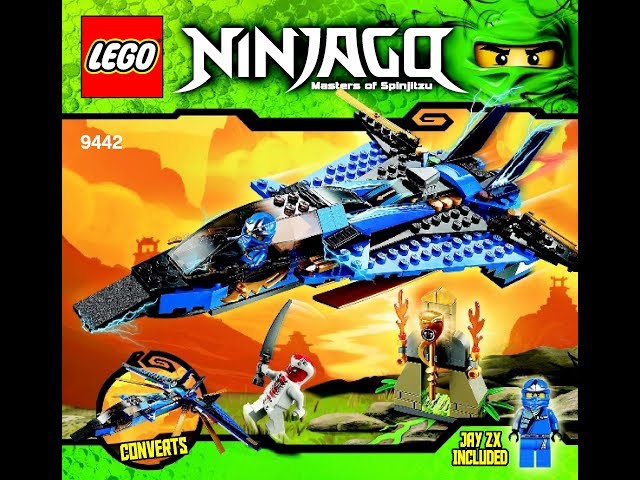 LEGO Ninjago Jay's Storm Fighter 9442 Instructions Book DIY - YouTube