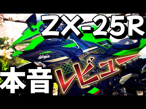 ぶっちゃけ】ZX-25Rレビューお花見しながらオーナーが本音を晒す！購入
