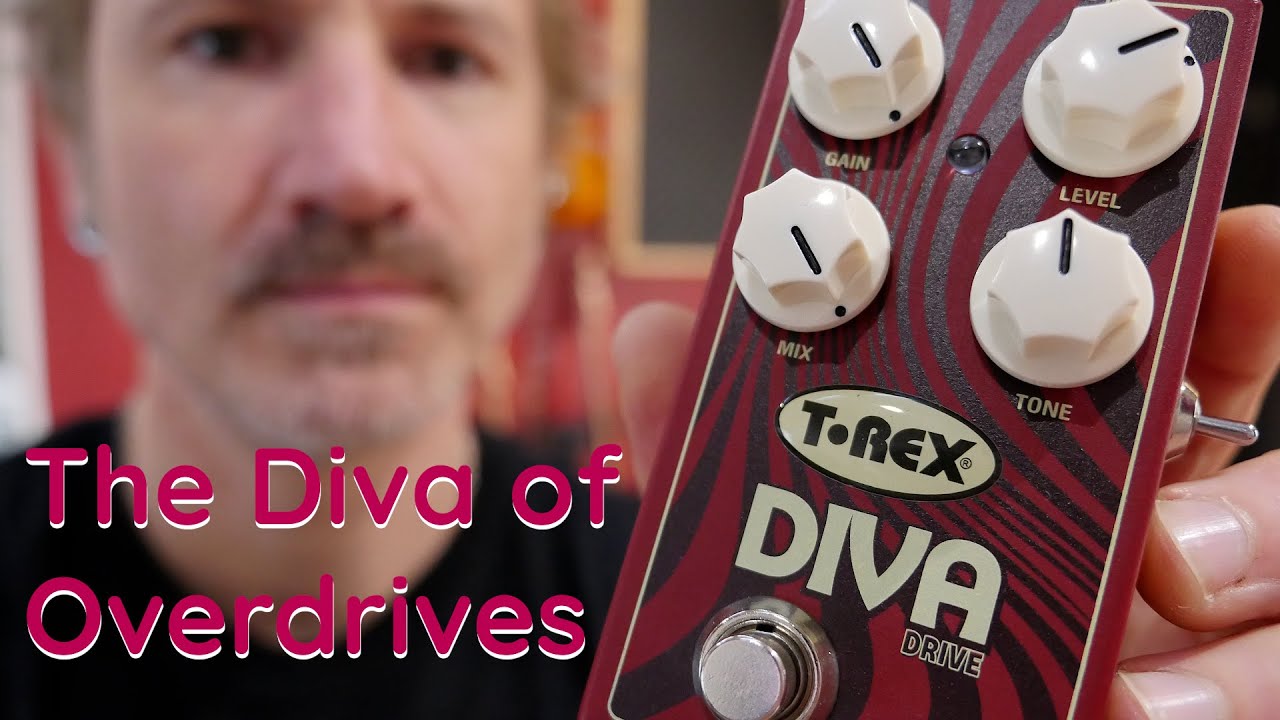 T-Rex effects Diva Drive - Classy & Classic Overdrive with blend