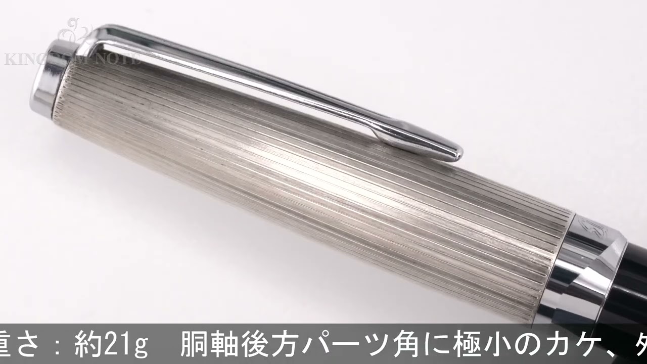 PILOT パイロット 万年筆 エリート シルバーキャップ スクリプト (硬筆