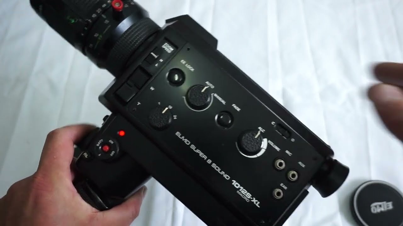 RARE Elmo Super 8 Sound 1012S-XL Macro super 8 camera film testing