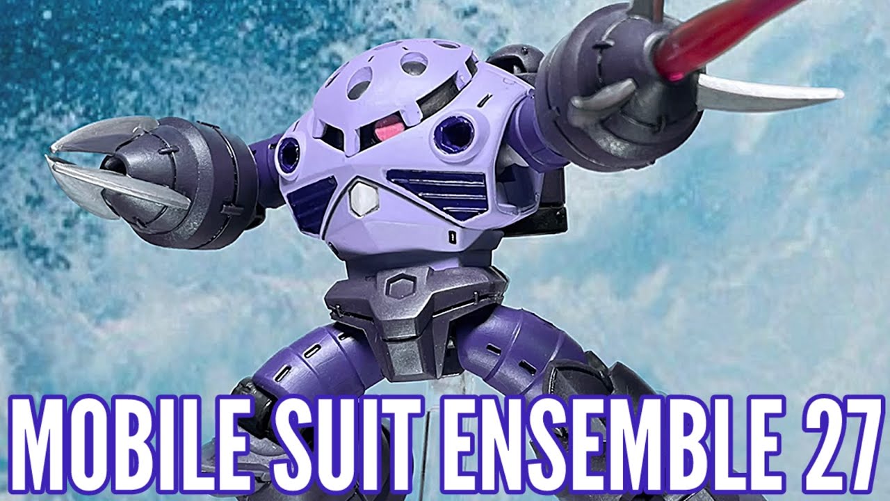 ズゴック ミサイルランチャー モビルスーツアンサンブル 27 リペイント