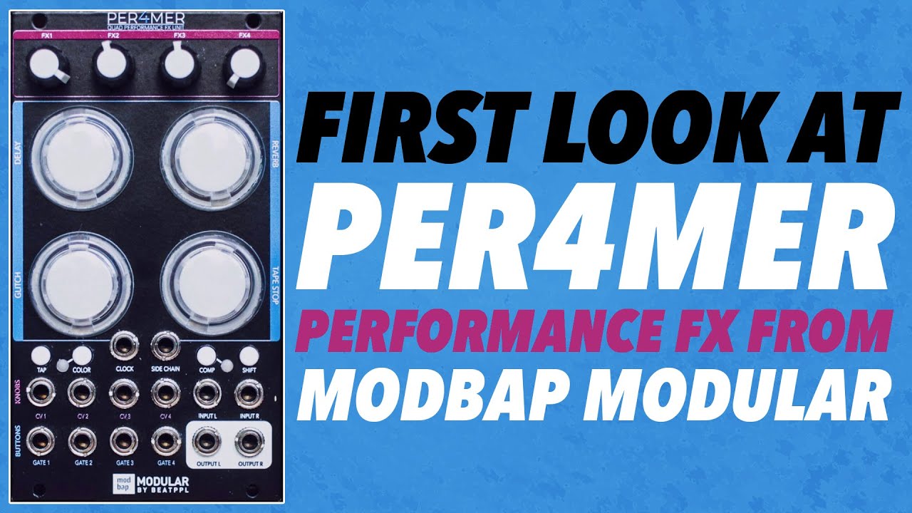 Modbap Modular Per4mer 元箱＋付属品完備 Per4mer– Modbap Modular