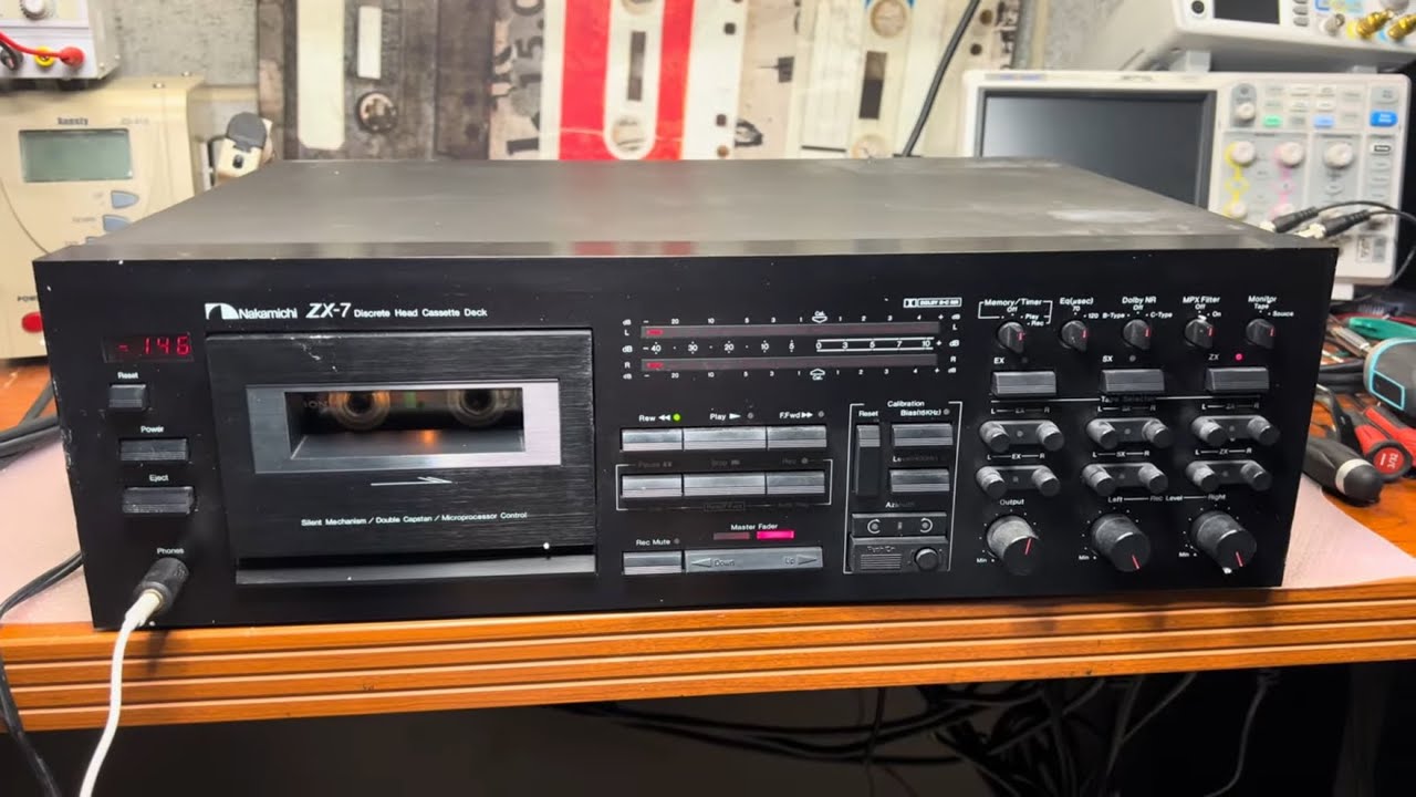 Restoring the Nakamichi ZX-7: Overcoming Recording Issues - YouTube