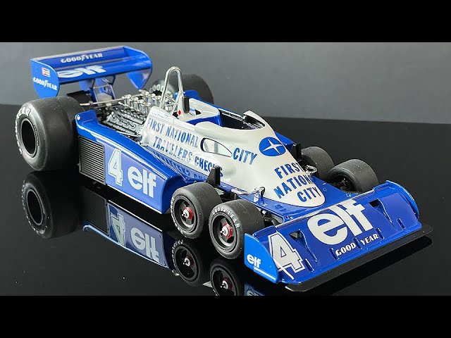 Full build] Tyrell P34 1977 Monaco GP 1/20 - F1 Model (TAMIYA
