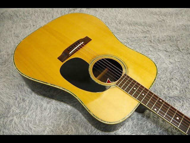 Vintage 1970's made Japan vintage Acoustic Guitar Westone W-30