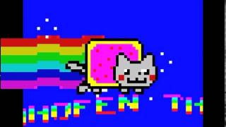 Nyancat on ZX Spectrum - YouTube