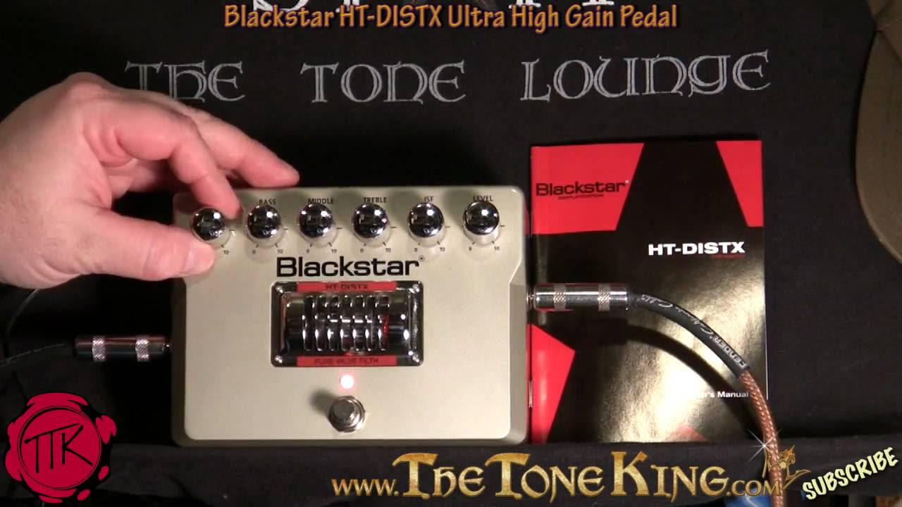 Blackstar HT-DISTX Distortion Pedal - YouTube