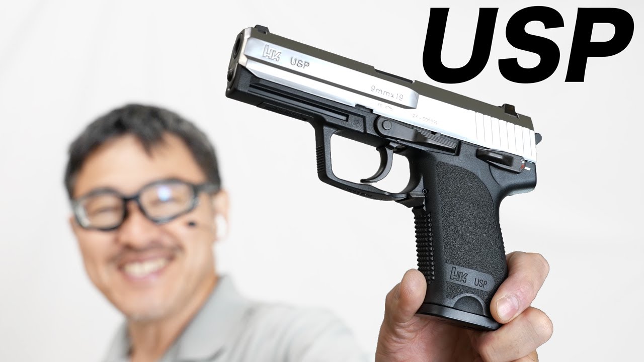 タナカワークス HK USP 9mm×19 スタンダード モデル ガスガン 箱付