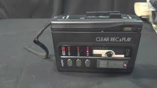 ポータブルカセットレコーダー】SANYO MR-R11 ポータブルカセット