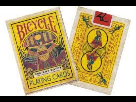 Bicycle Ancient Egypt Deck Review - YouTube