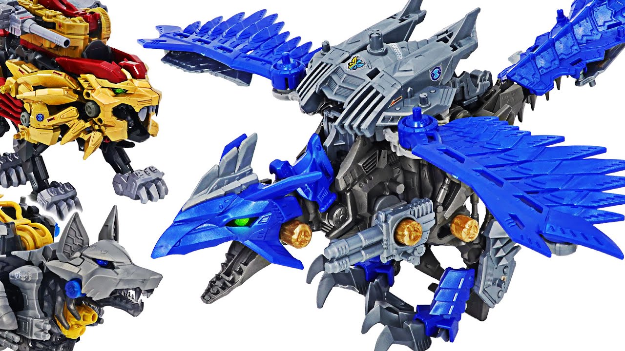 ゾイドワイルドZW39ソニックバード！ 悪役、機械恐竜、獣を倒して