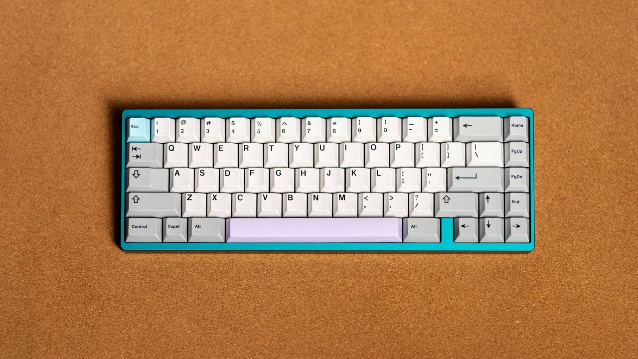 Build & Typing: Neo65 CU by Neo Studio Neo65 cu Teal キーボード