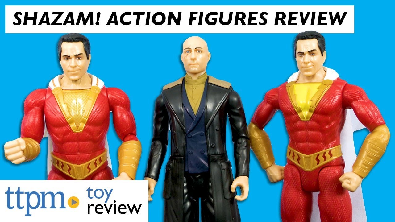 Shazam! Action Figures from Mattel - YouTube