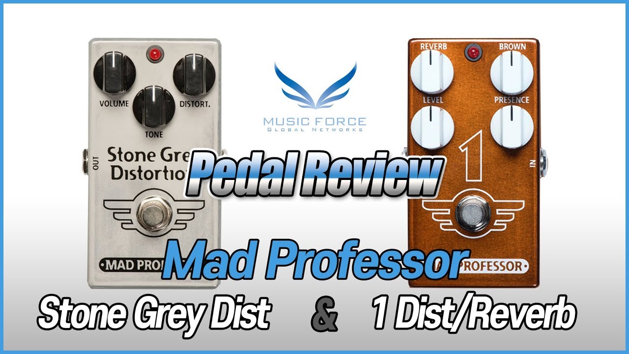 Pedal Review] Mad Professor Stone Grey Dist & 1 Dist/Reverb Pedal