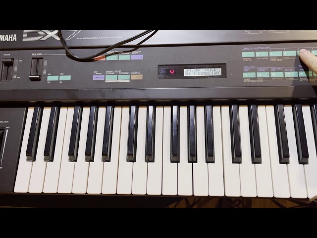 Yamaha DX7 生福 part 1 kv-01 sounds patch - YouTube
