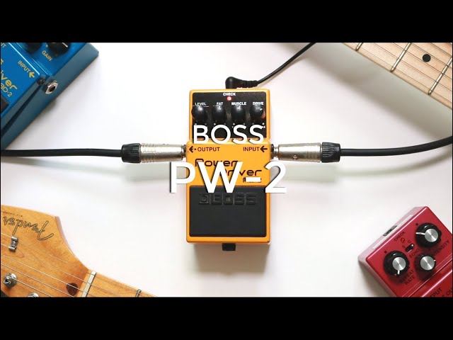Boss PW-2 Power Driver | Rare Boss Distortion/Drive Pedal - YouTube