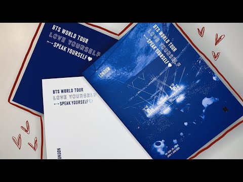 UNBOXING] Love Yourself Speak Yourself in London DVD - YouTube