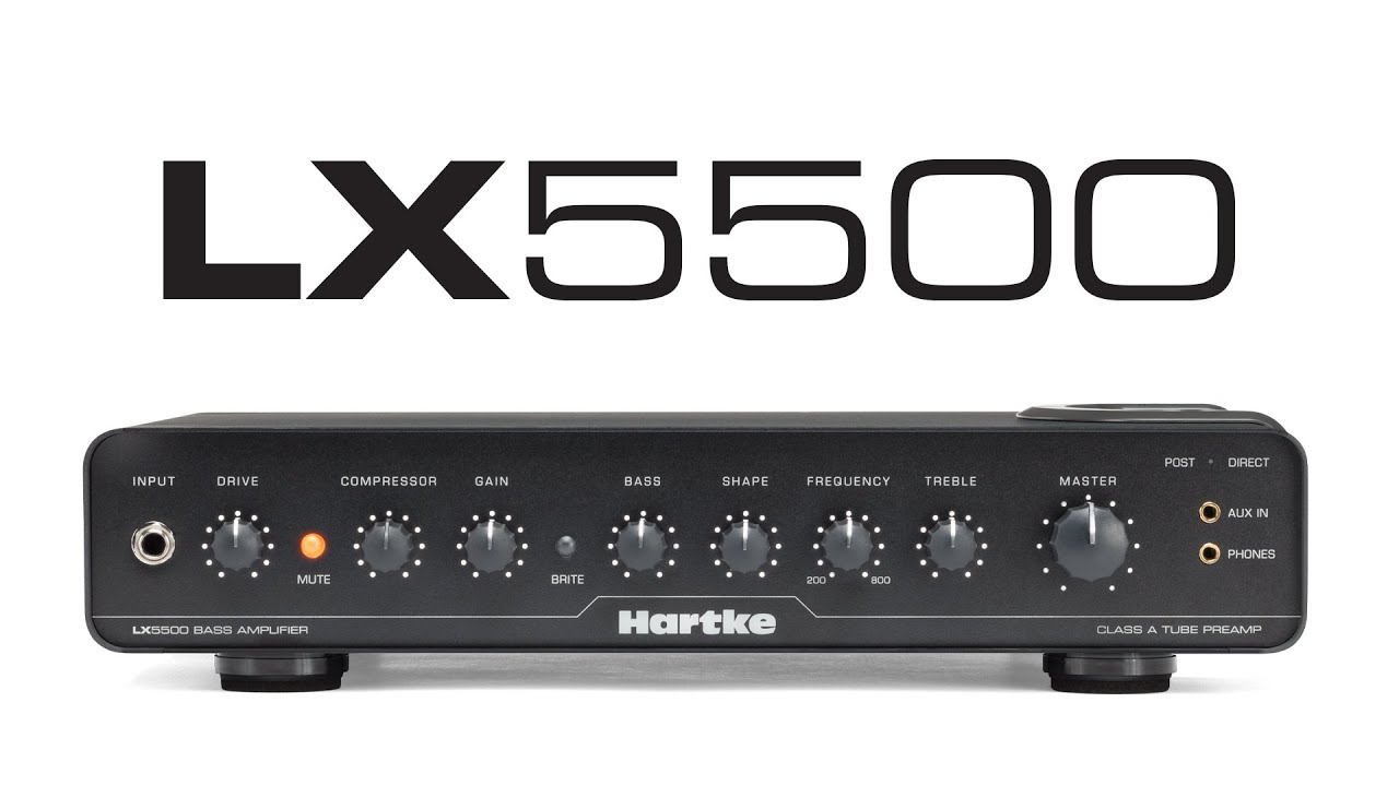 LX5500 Bass Amplifier with Victor Wooten - YouTube