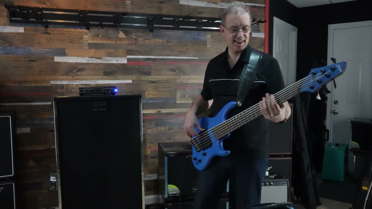 Dingwall Z3 6-string in Porsche Riviera Blue with F# Standard