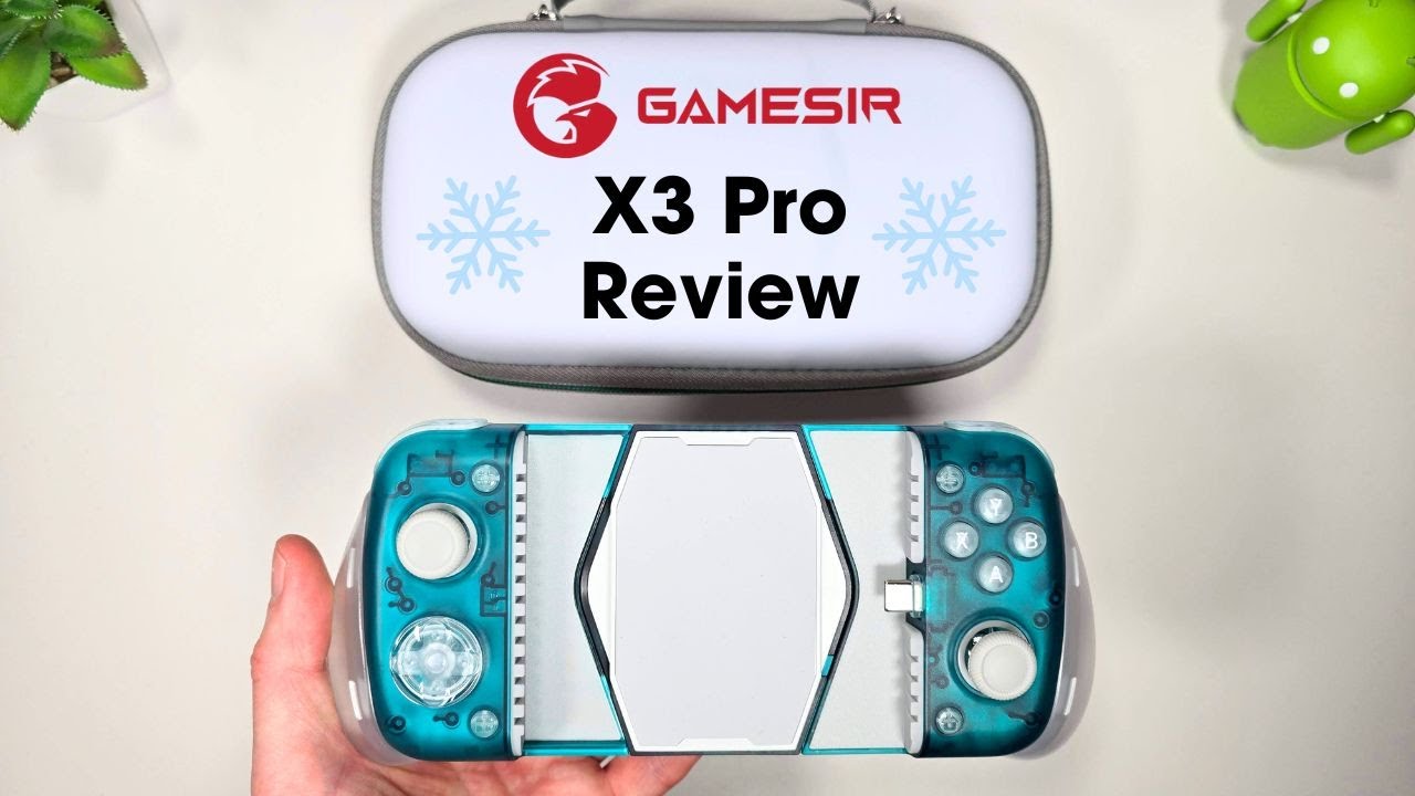 Gamesir X3 Pro Android Controller with built-in Cooler Review