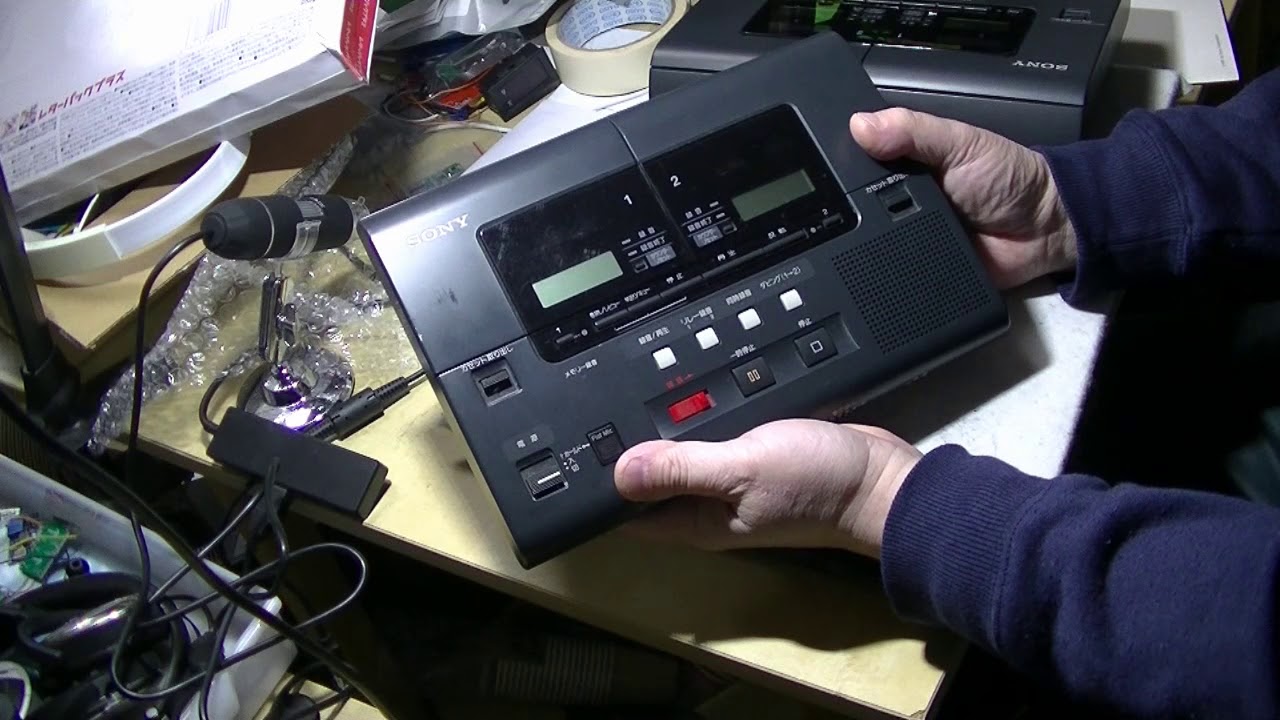 ⭐️SONYステレオダブルカセットリコーダー TCS-8000M 通電のみ確認