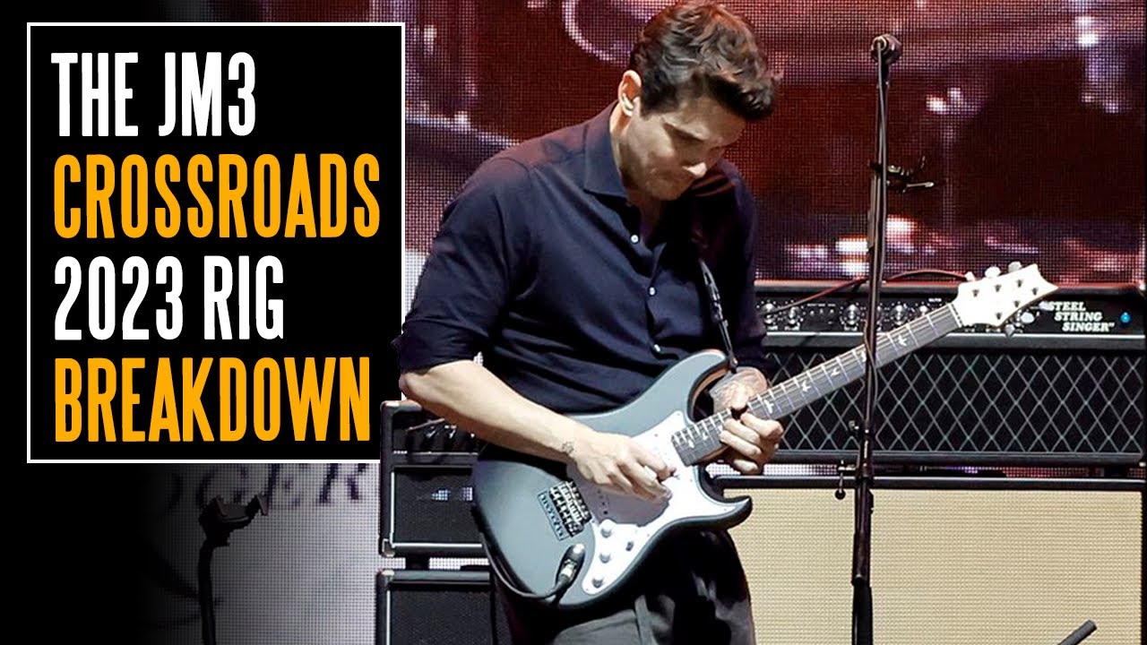The John Mayer Trio Crossroads 2023 Guitars, Pedals, & Amps - Full
