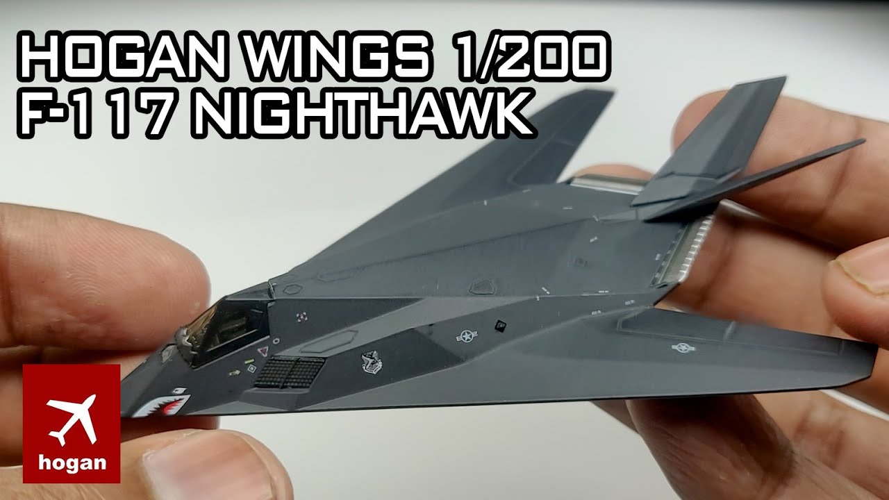 1/200 F-117A ナイトホーク hogan M-SERIES Hogan Wings 1/200 Scale