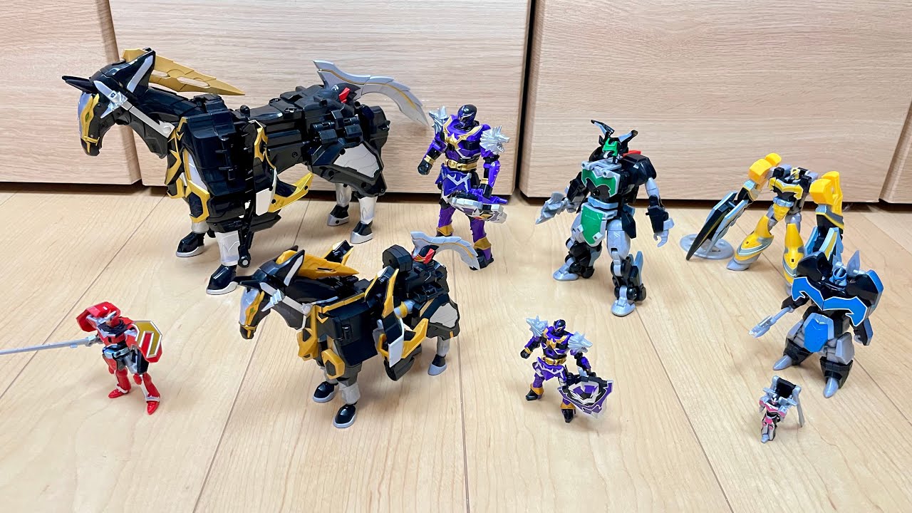 PowerRangers MysticForce All SMP】食玩SMPのマジキングと