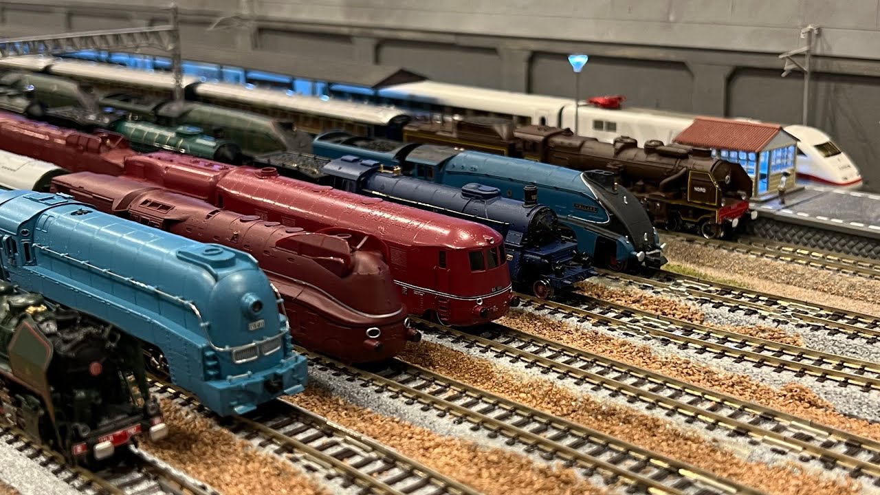 Nゲージ】オリエントエクスプレス、海外機関車など、中央線貨物、静岡