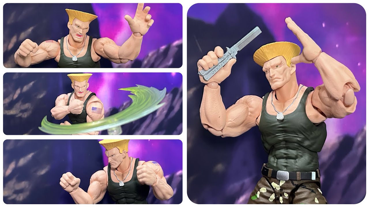 S.H.Figuarts GUILE -Outfit 2- Street Fighter series SHF 軍佬 古烈