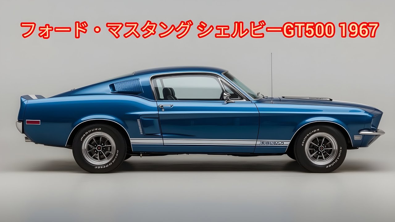 1967 シェルビー GT500 プロツーリング・コンバーチブル 1967