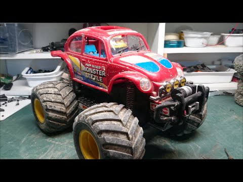 CUSTOM TAMIYA MONSTER BEETLE OF 1990 (46006) - YouTube