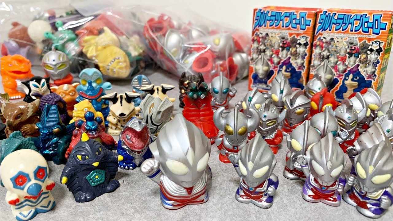 激レア ウルトラマン 怪獣 指人形 8体セット