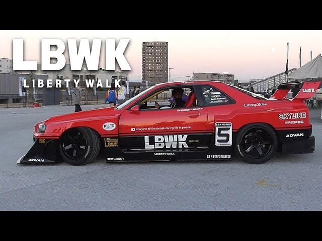 心地よい爆音 LIBERTY WALK【LB-ER34 Super Silhouette SKYLINE】LB