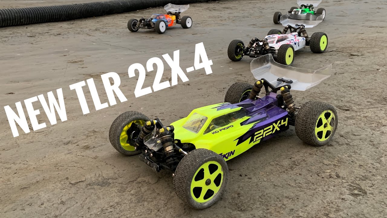 NEW TLR 22X-4 4WD Buggy on the RC Track! - Netcruzer RC - YouTube