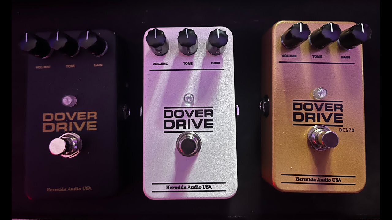 Hermida Audio Dover Drive (Clone) demo LovePedal DoverDrive clone