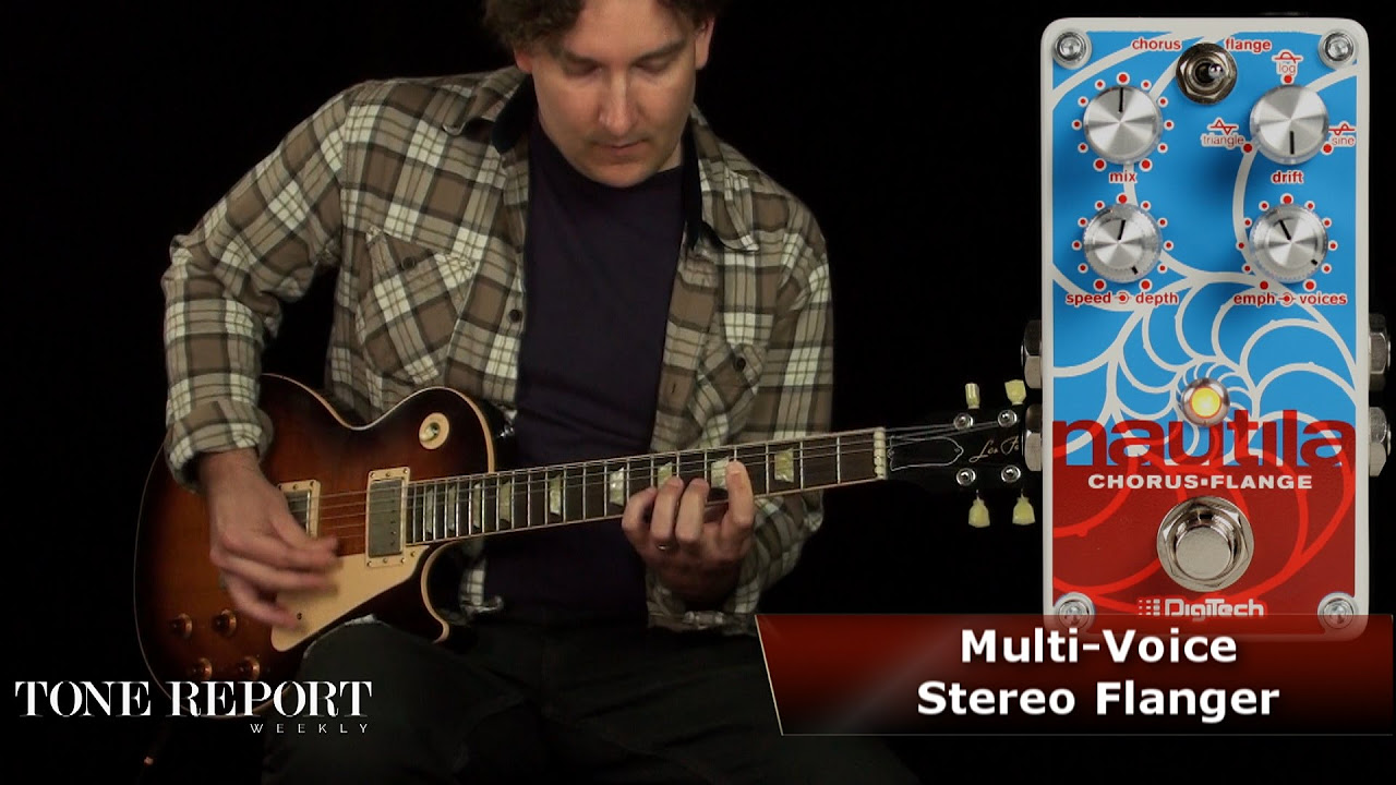 Digitech Nautila Chorus / Flanger - YouTube